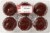 Ukrop's™ Devil's Food Cupcakes Iced Chocolate Perspective: top