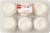 Ukrop's™ Devil's Food Cupcakes Iced White Perspective: top