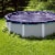 Swimline PCO818 15 Foot Round Above Ground Winter Swimming Pool Cover, Blue Perspective: top