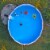 Swimline 15' Round Above Ground Swimming Pool Overlap Liner, Solid Blue Perspective: top