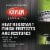 Krylon Flat Black 12 Oz. High Heat Spray Paint K01618777 Perspective: top