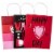 Valentine's Day Bag #73: Hallmark Medium Stiff Handle Gift Bag Bundle (Valentine's Hearts) Perspective: top