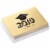 Graduation Notes #69: Hallmark Graduation Thank You Notes Gold Hat (20 TY Notes with Envelopes) Perspective: top