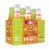 Quirktails Mango Mandarin Margarita FMB 6pk Bottles Perspective: top