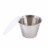 TableCraft Stainless Steel Dipping Cups with Lids 12 Count Perspective: top