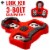 PRO BIKE TOOL KEO Pedal Cleats (7 Degree Float) for Cycling Shoes Perspective: top