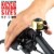 PRO BIKE TOOL Bicycle Bell – Brass, Crisp, Clear & Long Sound Ringer Perspective: top
