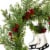 22 Unlit Winter Skates Artificial Wreath with Red Berries - National Tree Company Perspective: top
