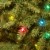 National Tree Company Dunhill Fir 6.5 Foot Christmas Tree with Multicolor Lights Perspective: top