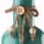National Tree Company 9 Porcelain Vase with Seahorse Perspective: top