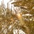 National Tree Company Pre-Lit Artificial Christmas Tree, Champagne Gold Tinsel, White Lights, Perspective: top