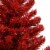 National Tree Company 4 Foot Full Unlit Artificial Christmas Holiday Tree, Red Perspective: top