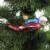 Old World Christmas Skydiver Ornament Plane Jump Floating 24200. Perspective: top