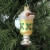 Old World Christmas Eggnog Glass Christmas Holiday Party 32451 Perspective: top