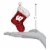 Old World Christmas Hanging Glass Tree Ornaments, University of Wisconsin Stocking Perspective: top