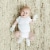 Goumikids Soft Organic Stay On Adjustable Baby Infant Booties, 0-3M Drops/Gray Perspective: top