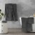 BLC 100% Cotton Bath Towels 6 Pack 2 Bath Towels, 2 Hand Towels, and 2 Washcloths - Charcoal Perspective: top