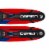 O'Brien Vortex Combo 65.5 In Adult Widebody Water Skis, Men's US 4.5 to 13, Red Perspective: top