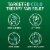 Biofreeze Menthol Back Knee Muscle Joint and Arthritis Pain Relief Large Patches Perspective: top