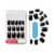 Kiss® Gel Fantasy Aim High Short Ready-to-Wear Gel Nail Kit Perspective: top