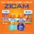 Zicam® Daily Immune Support Zinc Plus Vitamins C & D Citrus Strawberry Flavor Gummies Perspective: top