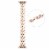 Julia Rose Gold Stainless Steel Band for Apple Watch Series 1,2,3,4,5,6 & SE - Size 42mm/44mm Perspective: top