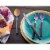 Hampton Forge Tomodachi Flatware Set - Rainbow Titanium Perspective: top