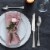 Hampton Forge Ainsleigh Stain Flatware Set - Silver Perspective: top