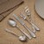 Hampton Forge Bristol Satin Cutlery Set for 12 Perspective: top