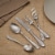 Hampton Forge Alessi Flatware Set - Silver Perspective: top
