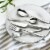 Hampton Forge Ella Satin Flatware Set - Silver Perspective: top