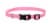 Alliance® Pink Dots Extra Small Dog Collar Perspective: top