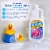 Mr. Bubble Extra Gentle Dye & Fragrance Free Bubble Bath Perspective: top