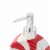 VCNY Holiday Peppermint Ceramic Lotion Pump Perspective: top