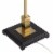 Pacific Coast Lighting Hemford 65  Swing Arm Metal Floor Lamp in Brass Perspective: top