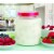 Euro Cuisine Glass Jar With Lids Perspective: top