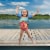 Airhead Water Otter Elite Kids Child Life Jacket Vest with Arm Bands, Treasure Perspective: top
