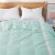 Ice Cooling Down Comforter Lightweight Breathable Summer Blanket Twin Queen King Green King Perspective: top