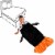 Snuggie Tails Blanket - Penguin - Deluxe Perspective: top