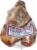 Butcher Shoppe Knuckle Bone Dog Treat Perspective: top