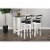 Sunny Designs Carriage House 30  Wood Swivel Barstool with Back in White Perspective: top