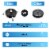EDOU 20  Heavy Duty Pressure Washer Surface Cleaner | 4,000 PSI Max Perspective: top