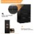 AOBABO 4 Drawer Lateral File Cabinet w/ Lock for Letter/Legal Size Paper, Black Perspective: top
