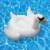 4-Pack Swimline Giant Inflatable Ride-On 75-Inch Swan Floats | 4 x 90621 Perspective: top
