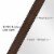 ANDY STAR Modern 22 x 30 Inch Oval Wall Hanging Bathroom Mirror, Brushed Bronze Perspective: top