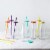 WHOLE HOUSEWARES | 14 Oz Glass Milk Bottle Set of 8+Lids/Straws Perspective: top