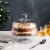 WHOLE HOUSEWARES Glass Cake Stand with Dome | Holder & Display Perspective: top
