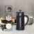 RAINBEAN Mini French Press 12 oz, Small French Press Coffee Maker 1000 ml Perspective: top