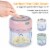 8.45Oz, Mini Electric Garlic Chopper Cordless Garlic Mincer Perspective: top