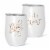 Women's 16 oz. I Do Crew Stainless Steel Wine & Coffee Tumbler Perspective: top